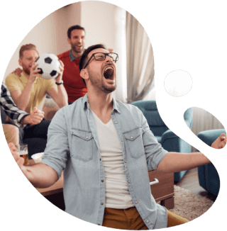 A emoção do futebol é movida pelo Bolãojá