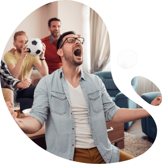 A emoção do futebol é movida pelo Bolãojá