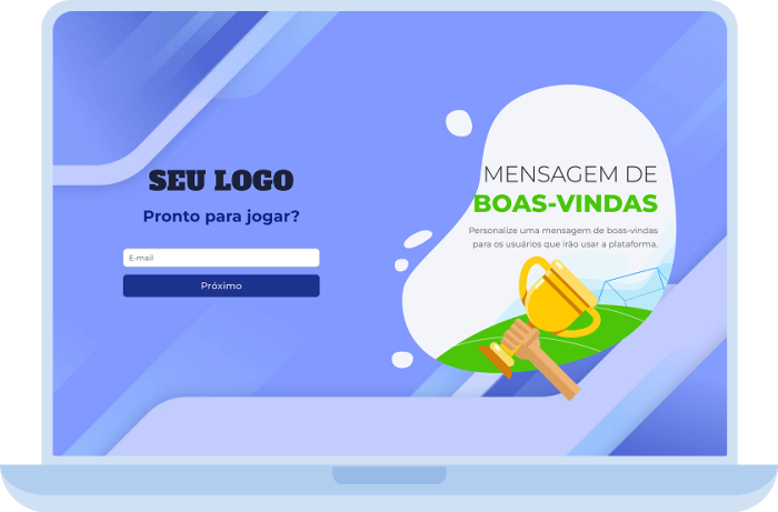 Personalize sua plataforma empresarial com o Bolãojá